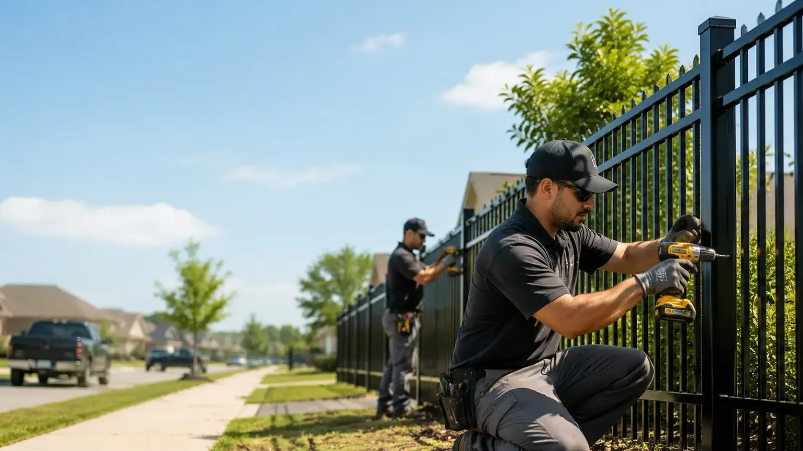Metal Fence Installation in Burr Oak, MI